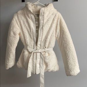 Faux Fur Amy Byer belted coat